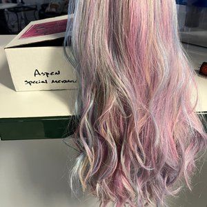 Aspen Mermaid Wig - Heather Dye - Wigs for Every Woman